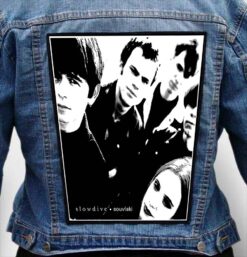 slowdive 5 - Photo Quality Printed Back Patch