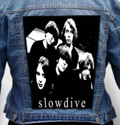 slowdive 9 - Photo Quality Printed Back Patch