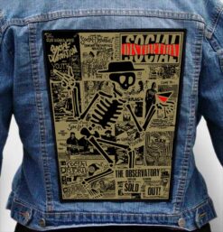 social distortion 7 - Photo Quality Printed Back Patch