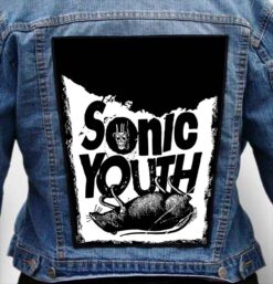 sonic youth 16 - Photo Quality Printed Back Patch