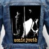 sonic youth 17 - Photo Quality Printed Back Patch
