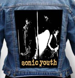 sonic youth 17 - Photo Quality Printed Back Patch