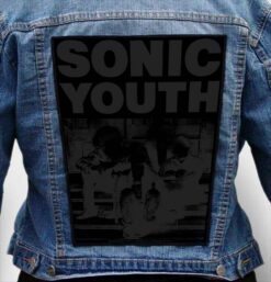 sonic youth 18 - Photo Quality Printed Back Patch