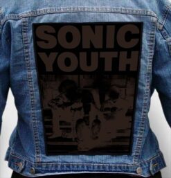 sonic youth 19 - Photo Quality Printed Back Patch
