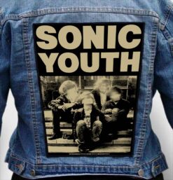 sonic youth 20 - Photo Quality Printed Back Patch