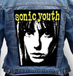 sonic youth 4 - Photo Quality Printed Back Patch
