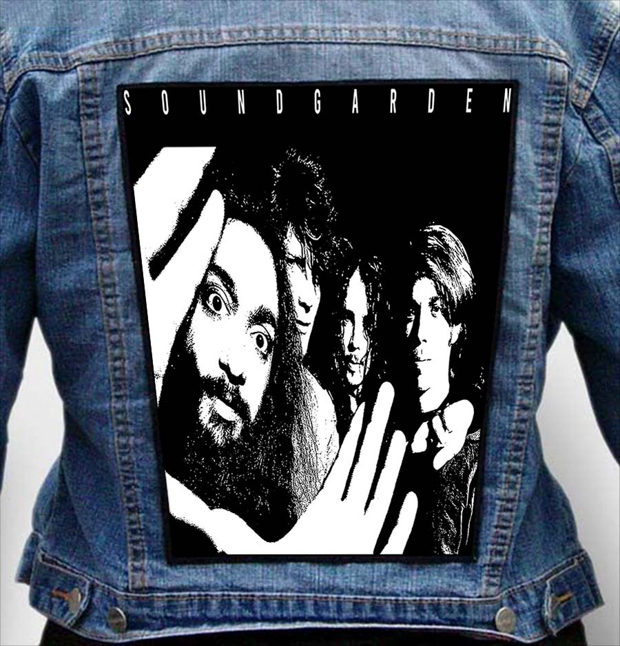 soundgarden 10 - Photo Quality Printed Back Patch