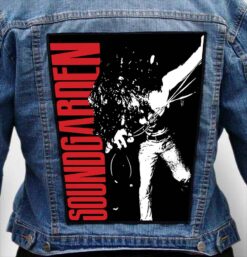 soundgarden 12 - Photo Quality Printed Back Patch