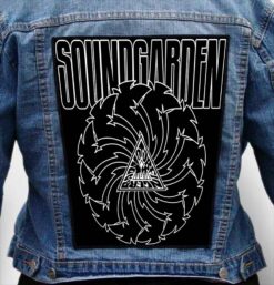 soundgarden 15 - Photo Quality Printed Back Patch