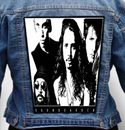 soundgarden 18 - Photo Quality Printed Back Patch
