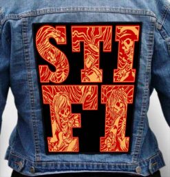 sticky fingers 1 - Photo Quality Printed Back Patch