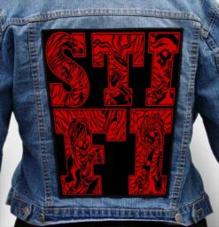 sticky fingers 11 - Photo Quality Printed Back Patch
