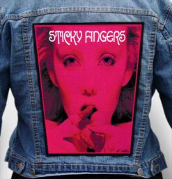 sticky fingers 13 - Photo Quality Printed Back Patch