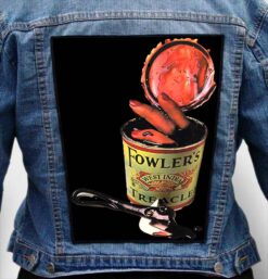 sticky fingers 14 - Photo Quality Printed Back Patch