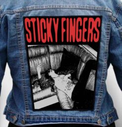 sticky fingers 15 - Photo Quality Printed Back Patch