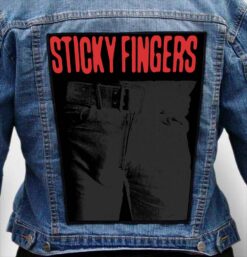 sticky fingers 16 - Photo Quality Printed Back Patch