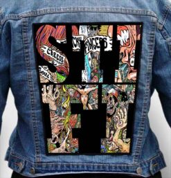 sticky fingers 17 - Photo Quality Printed Back Patch