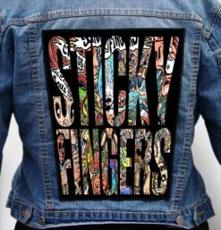 sticky fingers 3 - Photo Quality Printed Back Patch