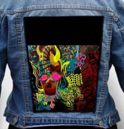 sticky fingers 4 - Photo Quality Printed Back Patch