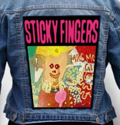 sticky fingers 5 - Photo Quality Printed Back Patch