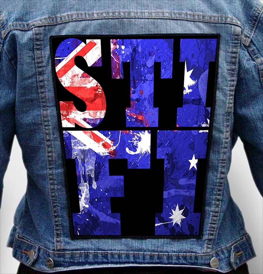sticky fingers 8 - Photo Quality Printed Back Patch
