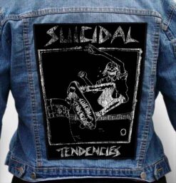 suicidal tendencies 13 - Photo Quality Printed Back Patch