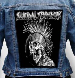 suicidal tendencies 17 - Photo Quality Printed Back Patch