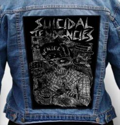 suicidal tendencies 2 - Photo Quality Printed Back Patch
