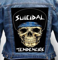 suicidal tendencies 3 - Photo Quality Printed Back Patch