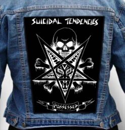 suicidal tendencies 6 - Photo Quality Printed Back Patch