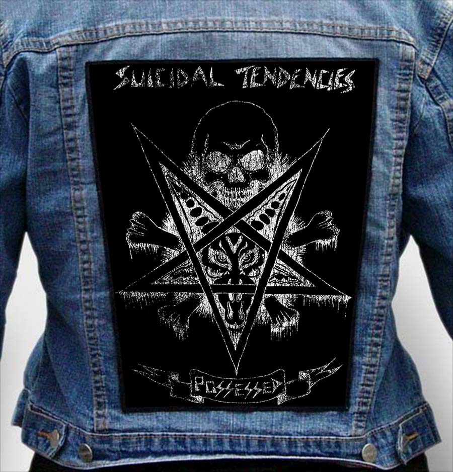 suicidal tendencies 7 - Photo Quality Printed Back Patch