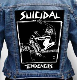 suicidal tendencies 8 - Photo Quality Printed Back Patch