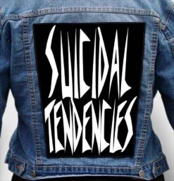 suicidal tendencies 9 - Photo Quality Printed Back Patch