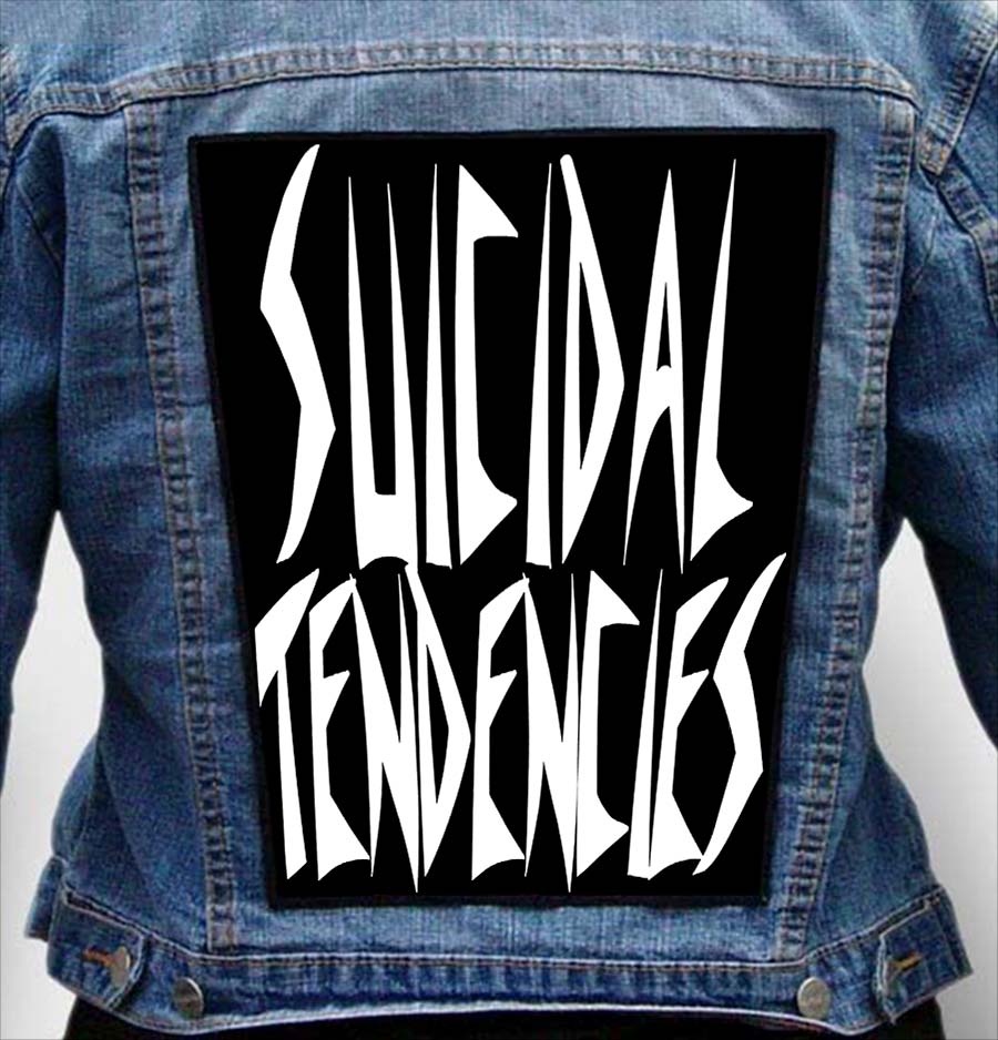 suicidal tendencies 9 - Photo Quality Printed Back Patch