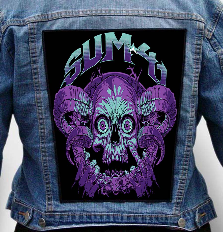 sum 41 1 - Photo Quality Printed Back Patch