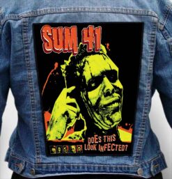 sum 41 10 - Photo Quality Printed Back Patch