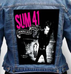 sum 41 11 - Photo Quality Printed Back Patch
