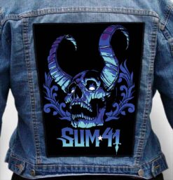 sum 41 16 - Photo Quality Printed Back Patch