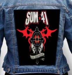 sum 41 9 - Photo Quality Printed Back Patch
