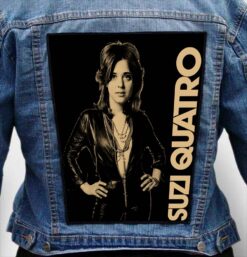suzi quatro 10 - Photo Quality Printed Back Patch
