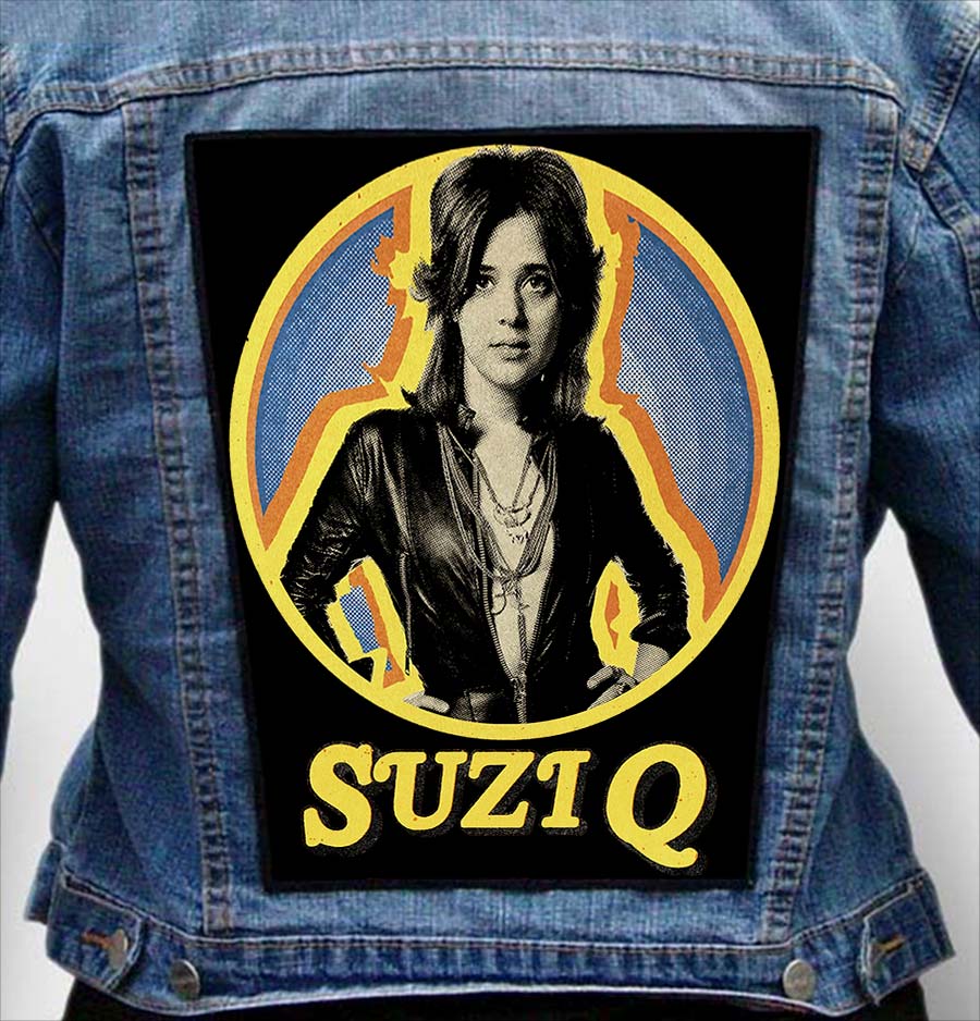suzi quatro 13 - Photo Quality Printed Back Patch