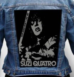 suzi quatro 16 - Photo Quality Printed Back Patch