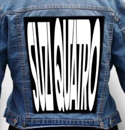 suzi quatro 17 - Photo Quality Printed Back Patch