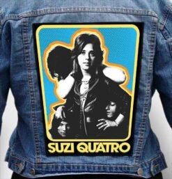 suzi quatro 19 - Photo Quality Printed Back Patch