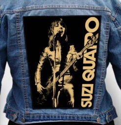suzi quatro 21 - Photo Quality Printed Back Patch