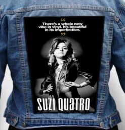suzi quatro 6 - Photo Quality Printed Back Patch