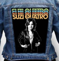 suzi quatro 7 - Photo Quality Printed Back Patch