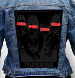 talking heads 1 - Photo Quality Printed Back Patch