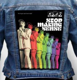 talking heads 10 - Photo Quality Printed Back Patch