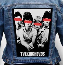 talking heads 12 - Photo Quality Printed Back Patch